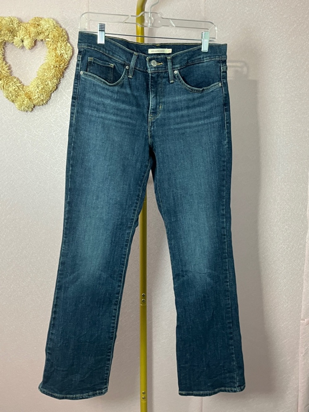 Women's Dark Wash Boot Cut Jeans - Classic Everyday Style